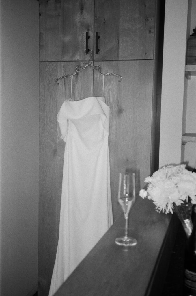 bridal details at wedding in vermont