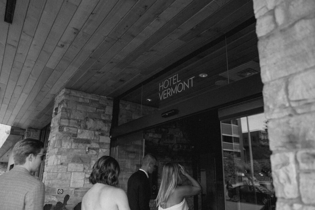 elopement at hotel vermont 