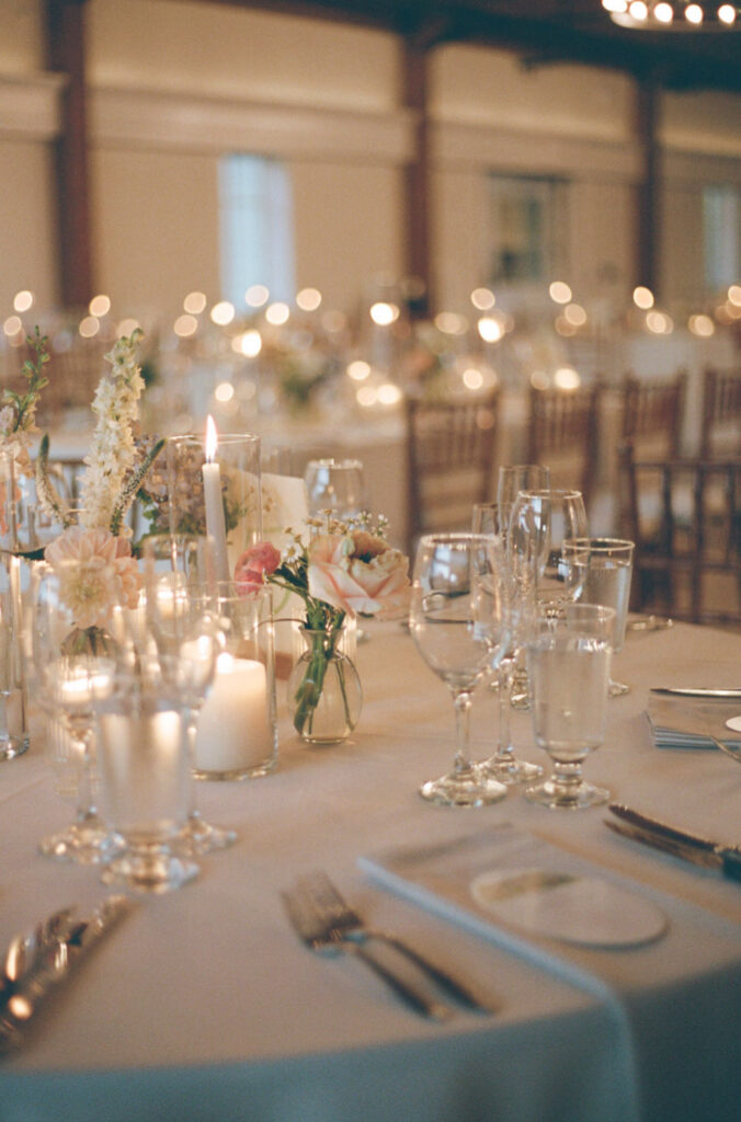 film reception dinner details 